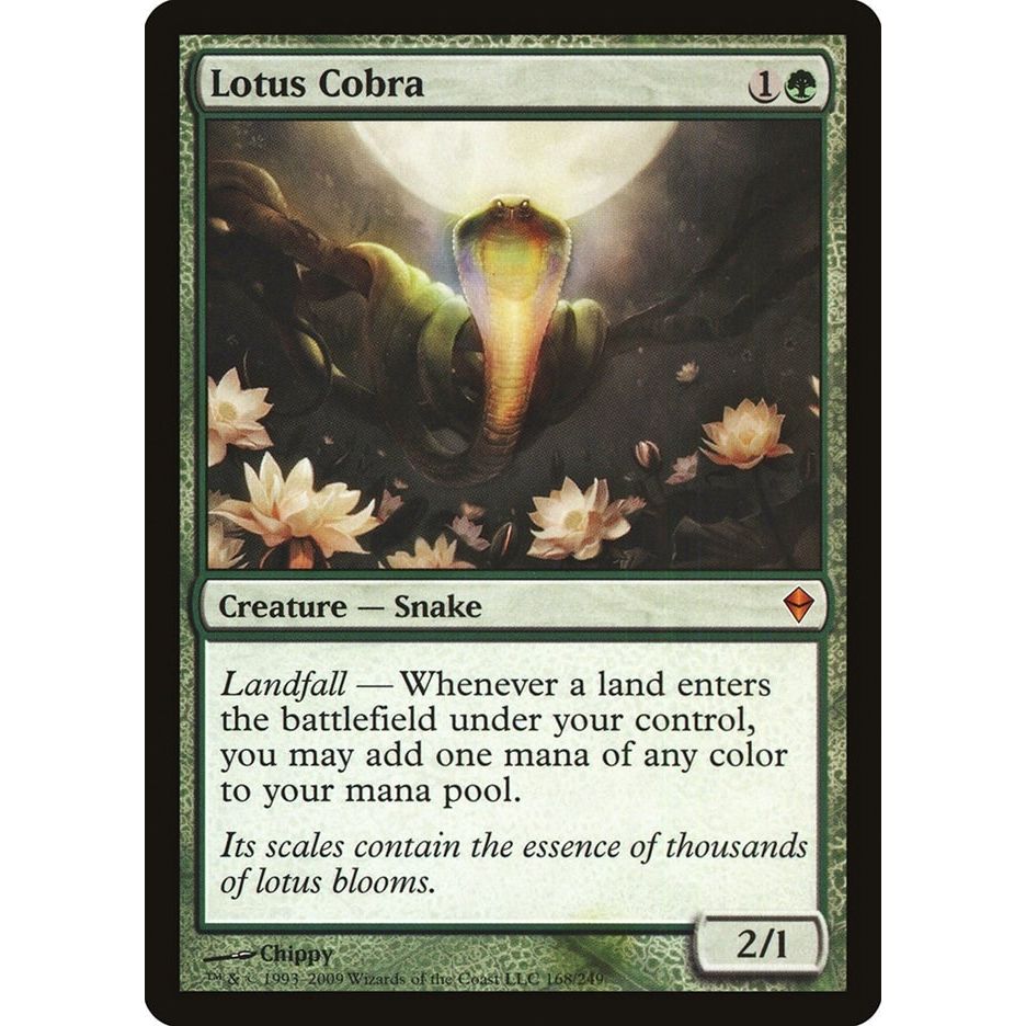 Image for Lotus Cobra (168) (ZEN) - Magic: The Gathering