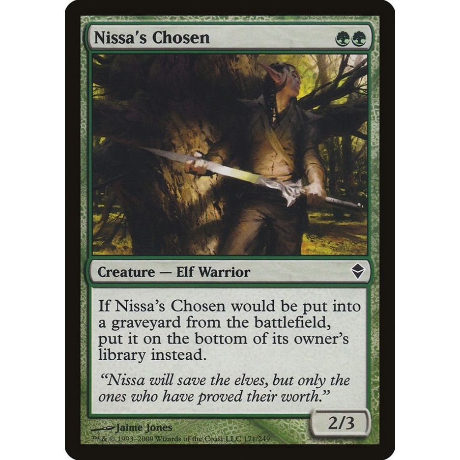 Image for Nissa's Chosen (171) (ZEN) - Magic: The Gathering