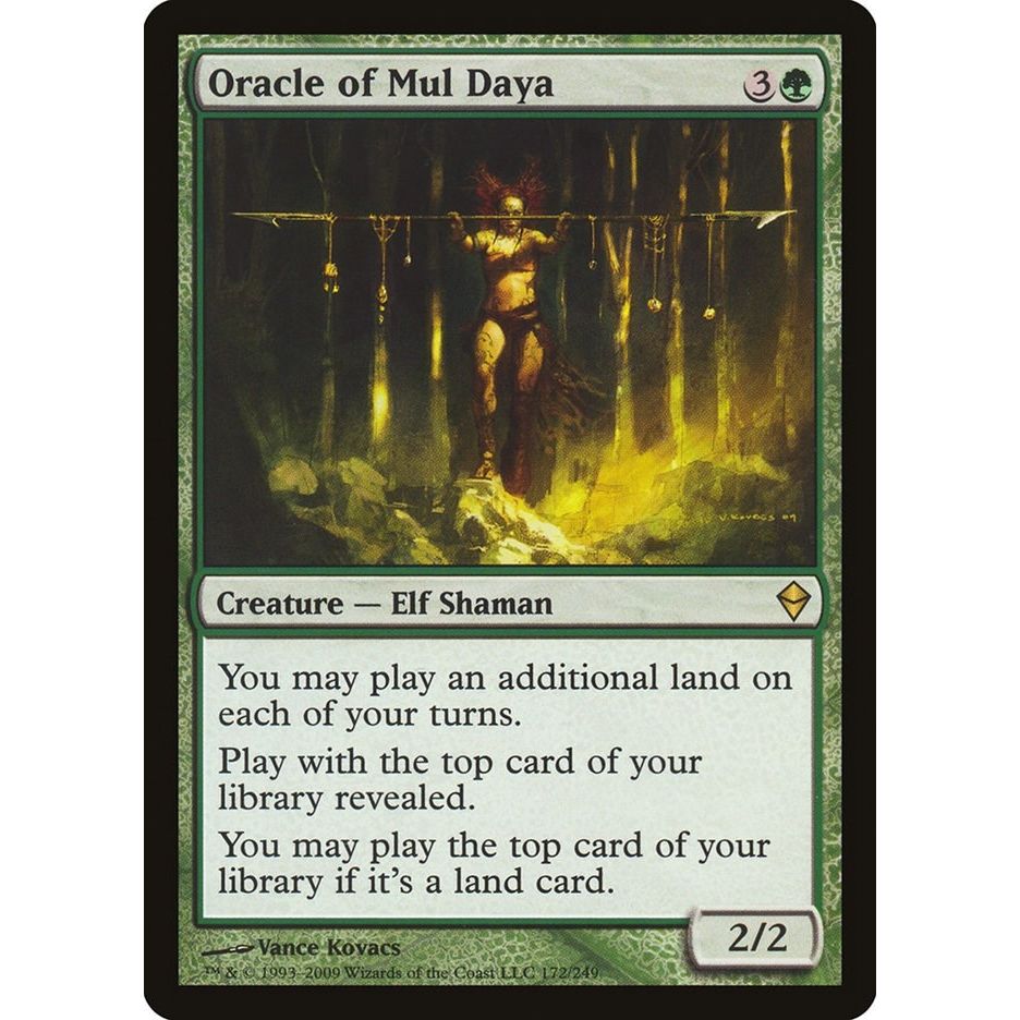 Image for Oracle of Mul Daya (172) (ZEN) - Magic: The Gathering