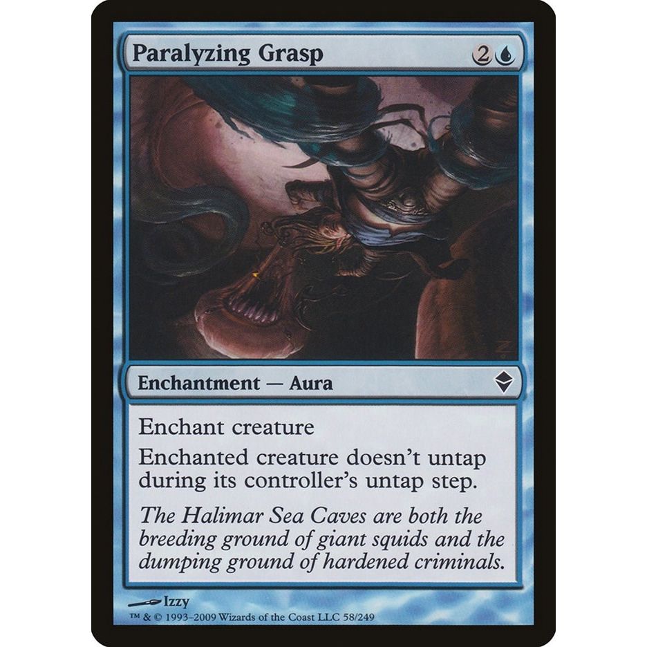 Image for Paralyzing Grasp (58) (ZEN) - Magic: The Gathering