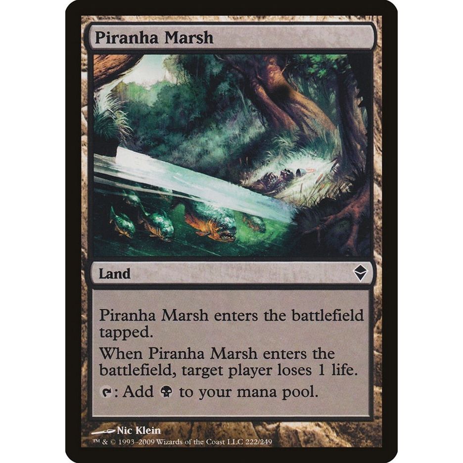 Image for Piranha Marsh (222) (ZEN) - Magic: The Gathering