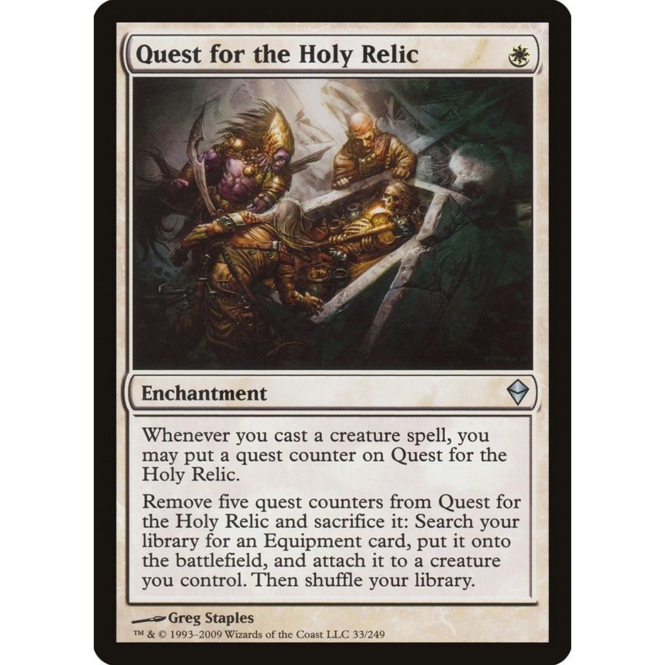 Image for Quest for the Holy Relic (33) (ZEN) - Magic: The Gathering