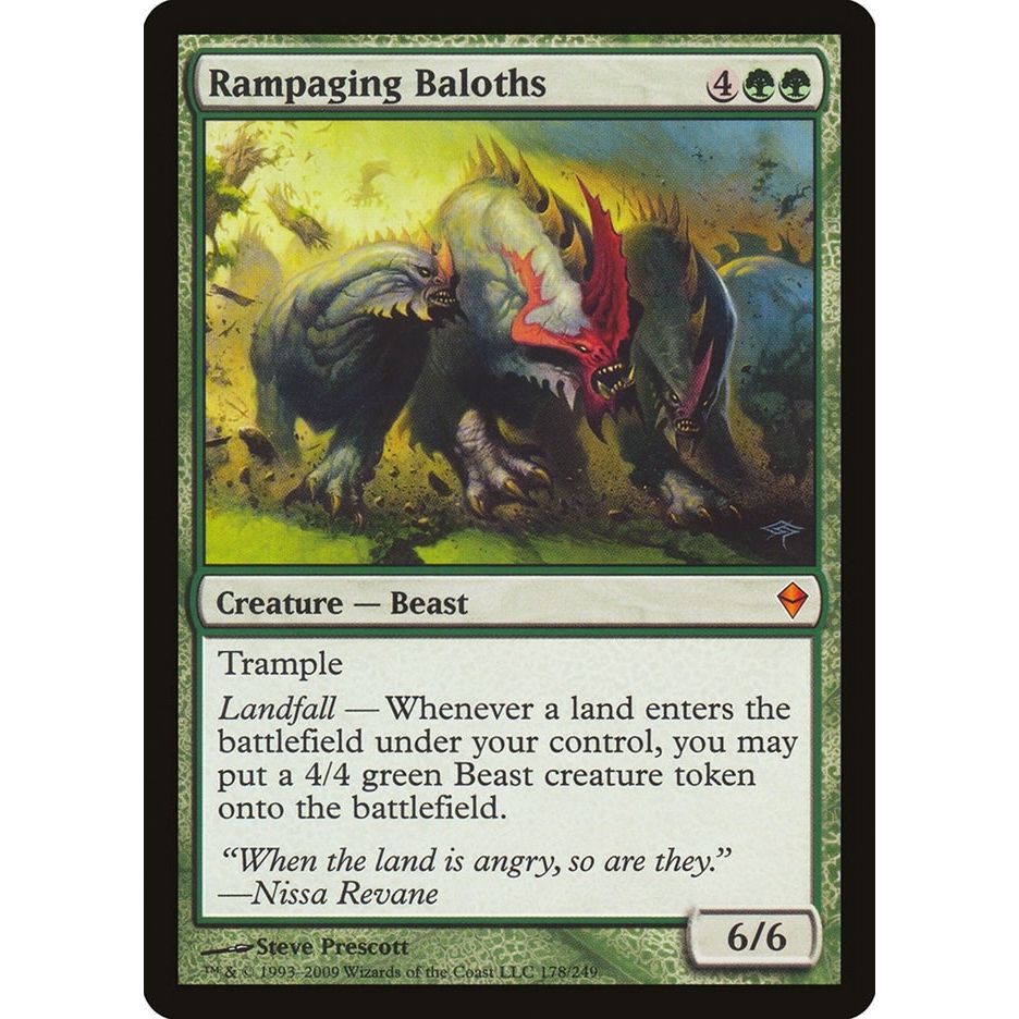 Image for Rampaging Baloths (178) (ZEN) - Magic: The Gathering