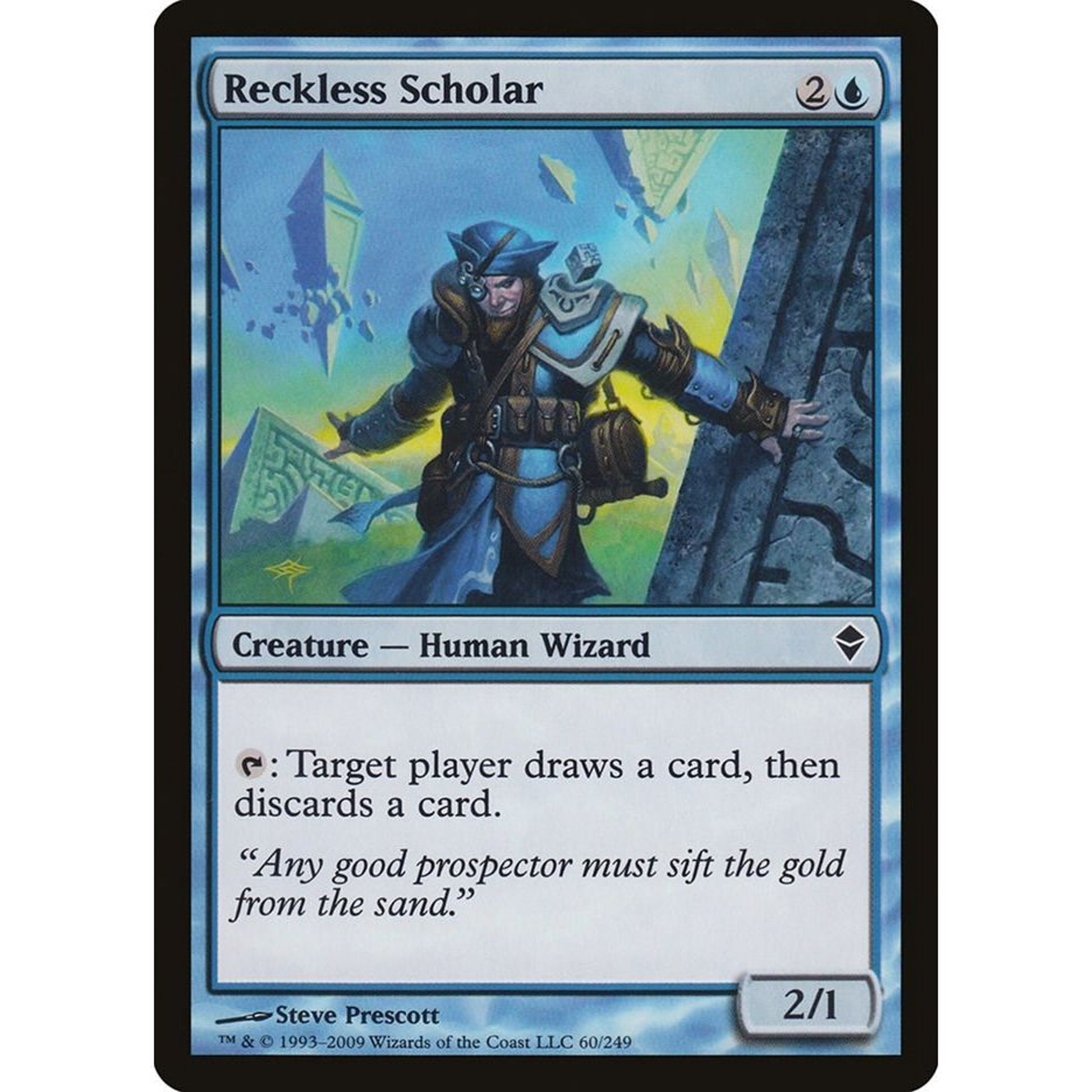 Image for Reckless Scholar (60) (ZEN) - Magic: The Gathering