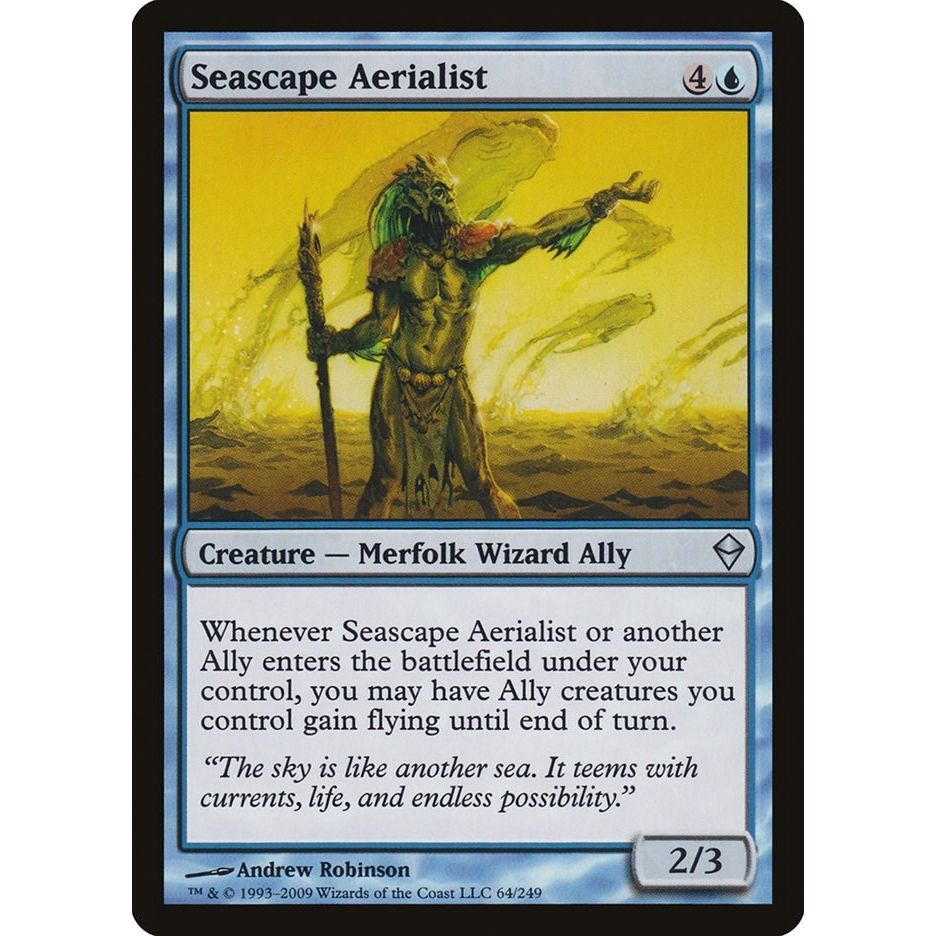 Image for Seascape Aerialist (64) (ZEN) - Magic: The Gathering