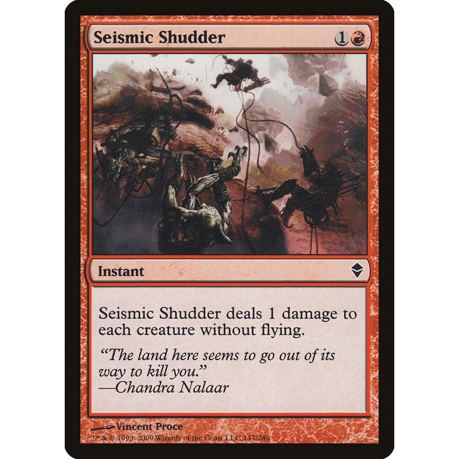Image for Seismic Shudder (147) (ZEN) - Magic: The Gathering
