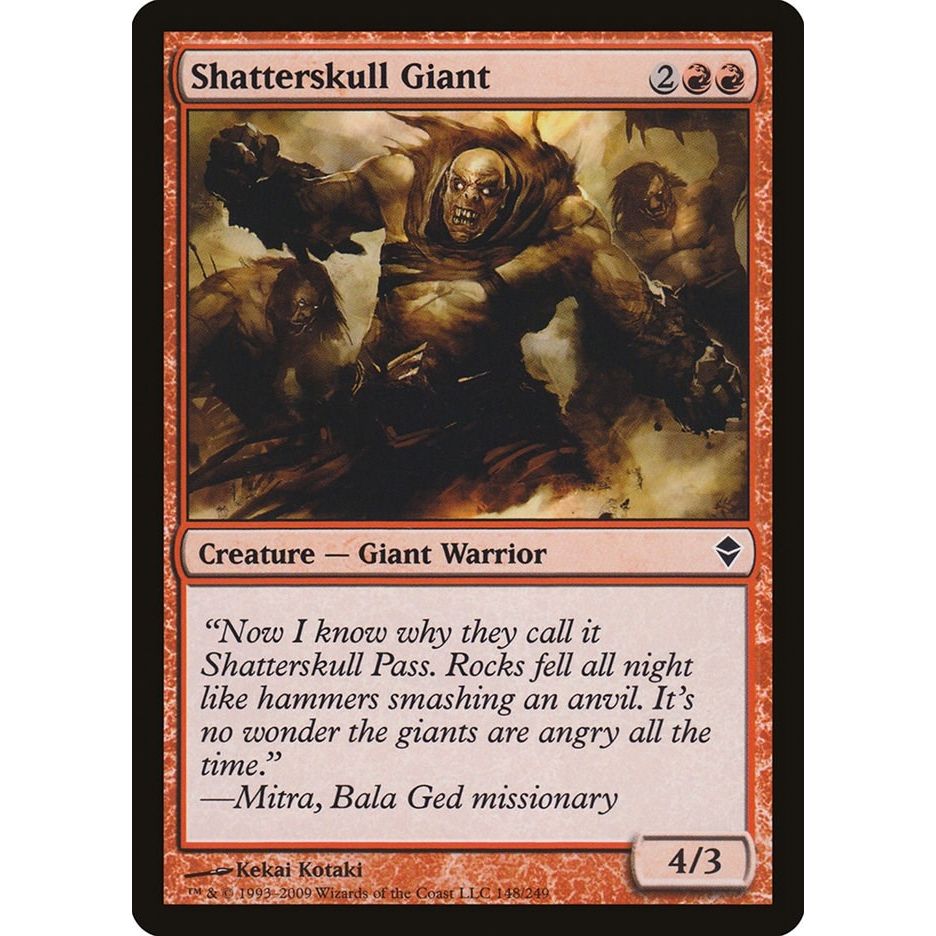 Image for Shatterskull Giant (148) (ZEN) - Magic: The Gathering