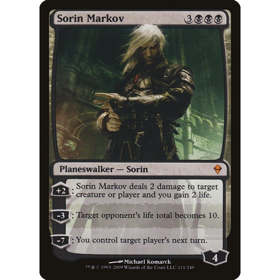 Image for Sorin Markov (111) (ZEN) - Magic: The Gathering