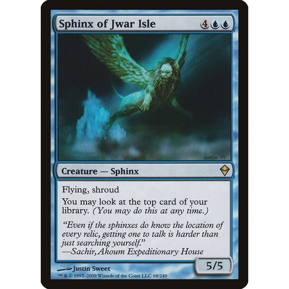 Image for Sphinx of Jwar Isle (68) (ZEN) - Magic: The Gathering