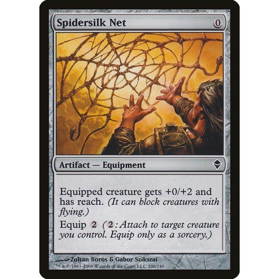 Image for Spidersilk Net (206) (ZEN) - Magic: The Gathering