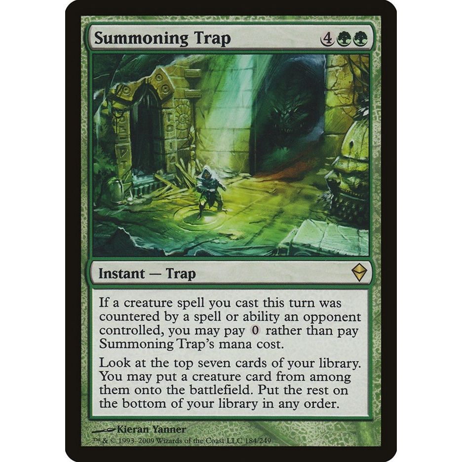 Image for Summoning Trap (184) (ZEN) - Magic: The Gathering