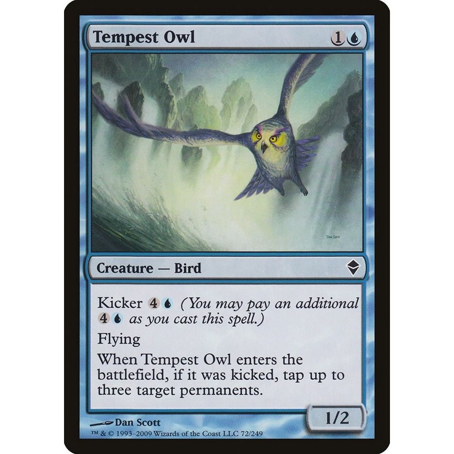 Image for Tempest Owl (72) (ZEN) - Magic: The Gathering