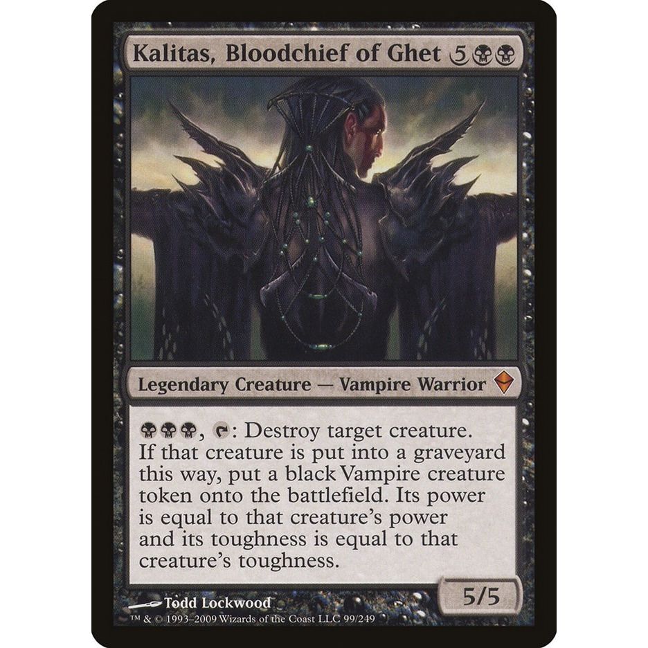Image for Kalitas, Bloodchief of Ghet (99) (ZEN) - Magic: The Gathering