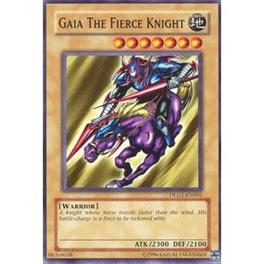 Image for Gaia the Fierce Knight (DLG1-EN005) (DLG1) - YuGiOh