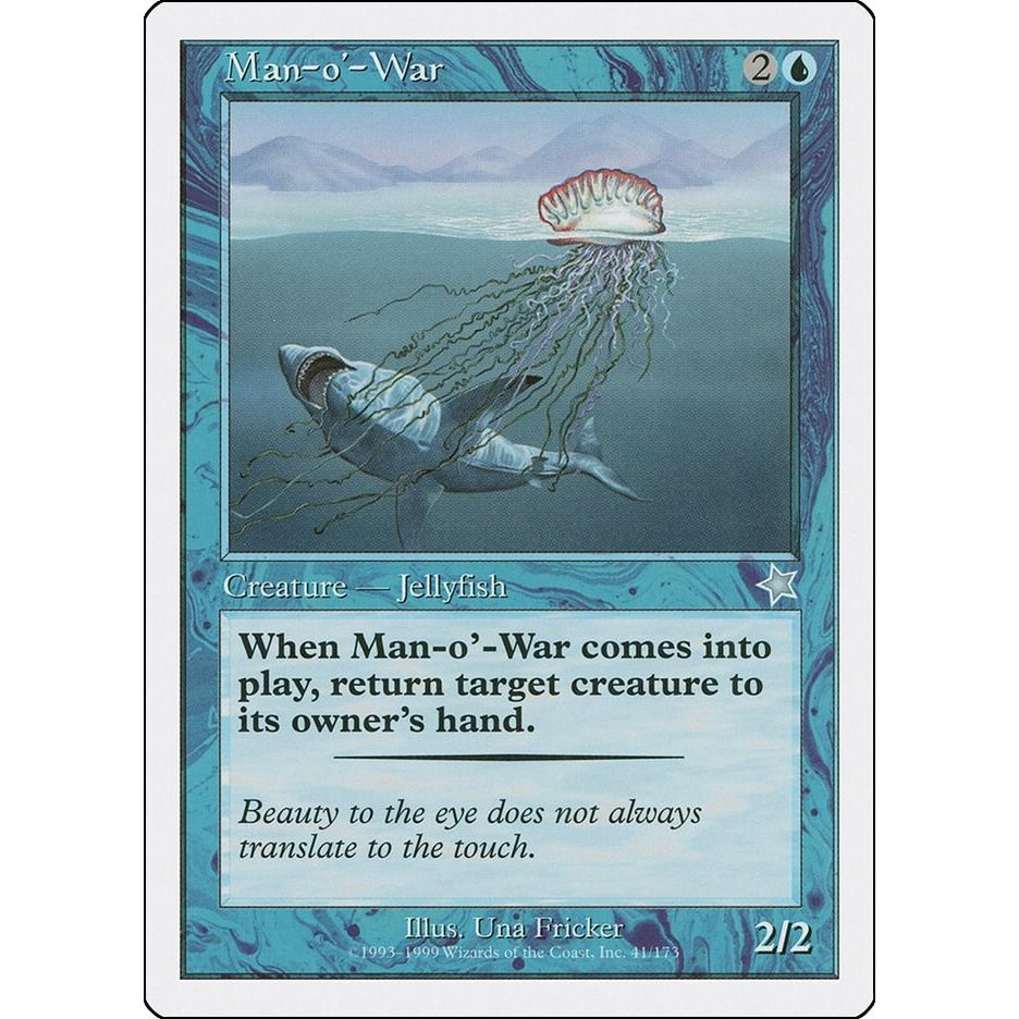 Image for Man-o'-War (41) (S99) - Magic: The Gathering