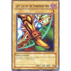 Image for Left Leg of the Forbidden One (DLG1-EN019) (DLG1) - YuGiOh