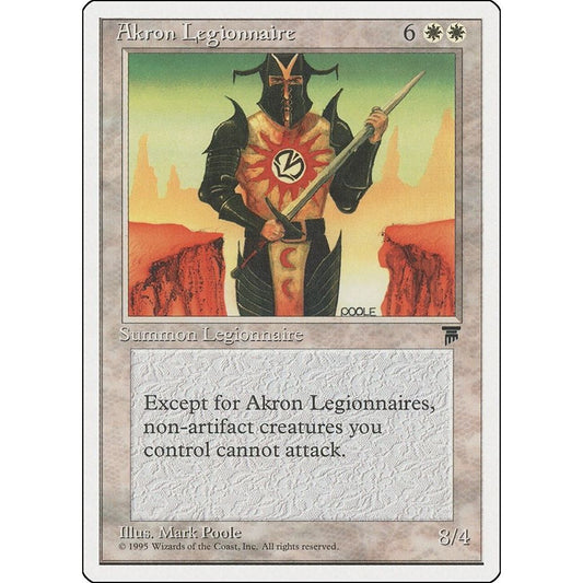 Image for Akron Legionnaire (CHR) - Magic: The Gathering