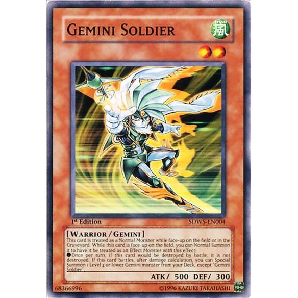 Image for Gemini Soldier (SDWS-EN004) (SDWS) - YuGiOh