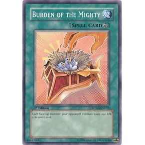 Image for Burden of the Mighty (SDWS-EN019) (SDWS) - YuGiOh