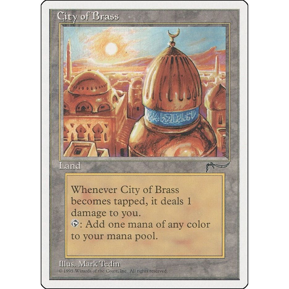 Image for City of Brass (CHR) - Magic: The Gathering