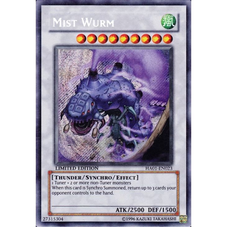 Image for Mist Wurm (HA01-EN023) (HA01) - YuGiOh
