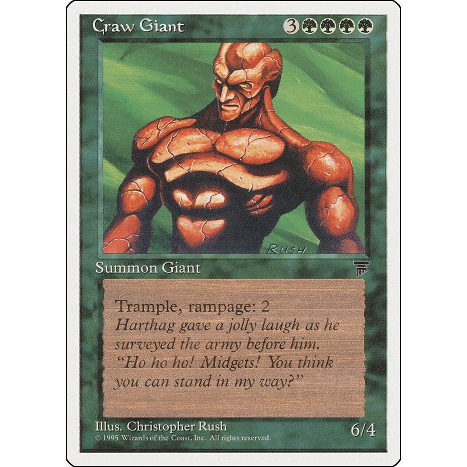 Image for Craw Giant (CHR) - Magic: The Gathering