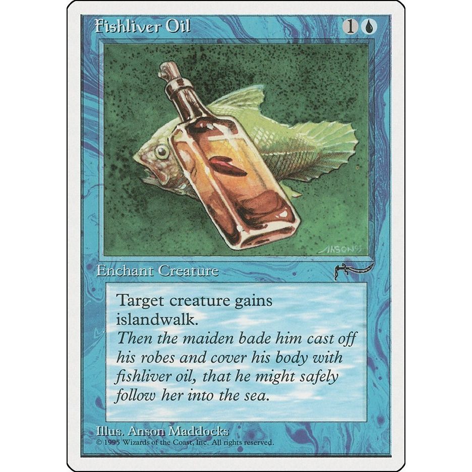 Image for Fishliver Oil (CHR) - Magic: The Gathering