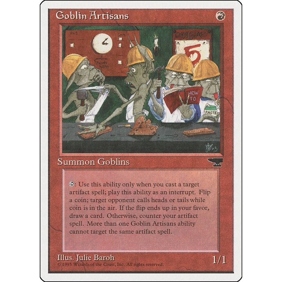 Image for Goblin Artisans (CHR) - Magic: The Gathering