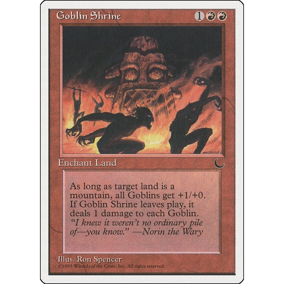 Image for Goblin Shrine (CHR) - Magic: The Gathering