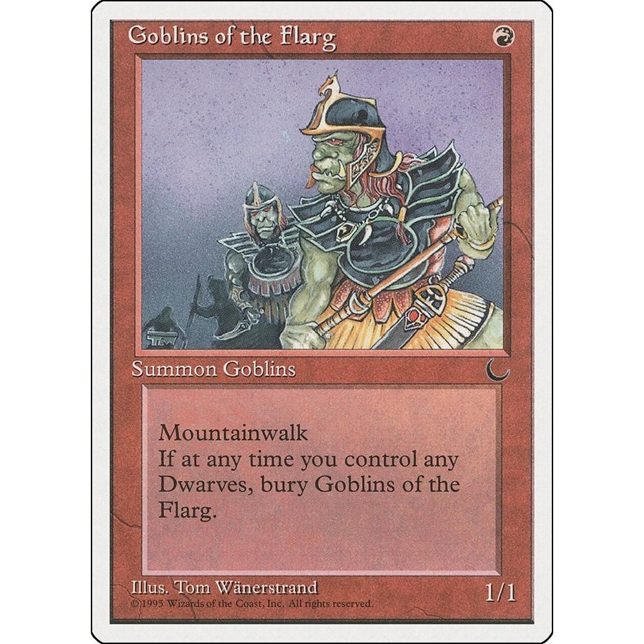 Image for Goblins of the Flarg (CHR) - Magic: The Gathering
