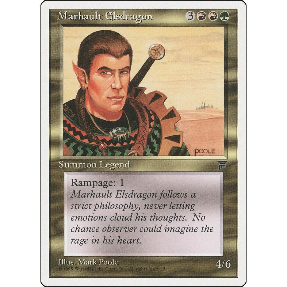 Image for Marhault Elsdragon (CHR) - Magic: The Gathering