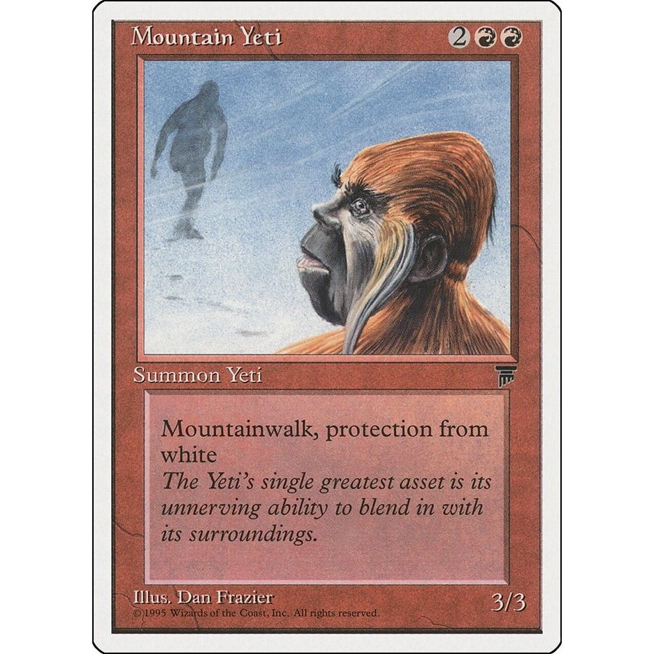 Image for Mountain Yeti (CHR) - Magic: The Gathering
