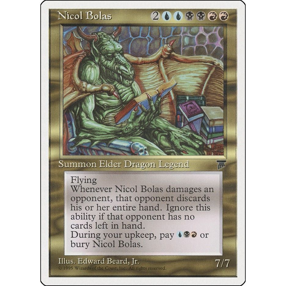 Image for Nicol Bolas (CHR) - Magic: The Gathering