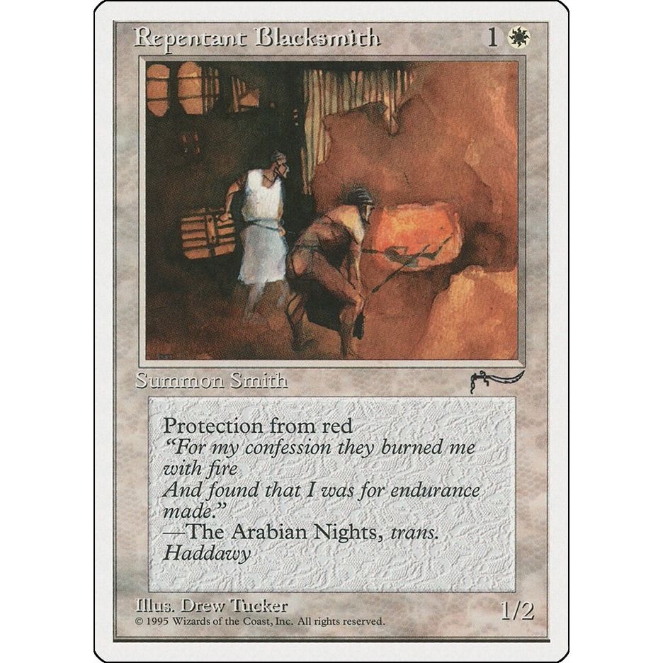 Image for Repentant Blacksmith (CHR) - Magic: The Gathering