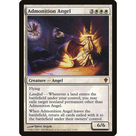 Image for Admonition Angel (1) (WWK) - Magic: The Gathering