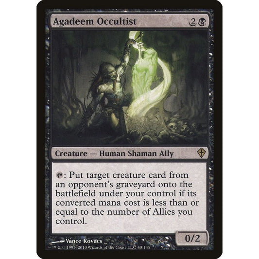 Image for Agadeem Occultist (48) (WWK) - Magic: The Gathering