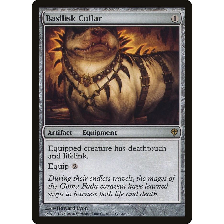 Image for Basilisk Collar (122) (WWK) - Magic: The Gathering