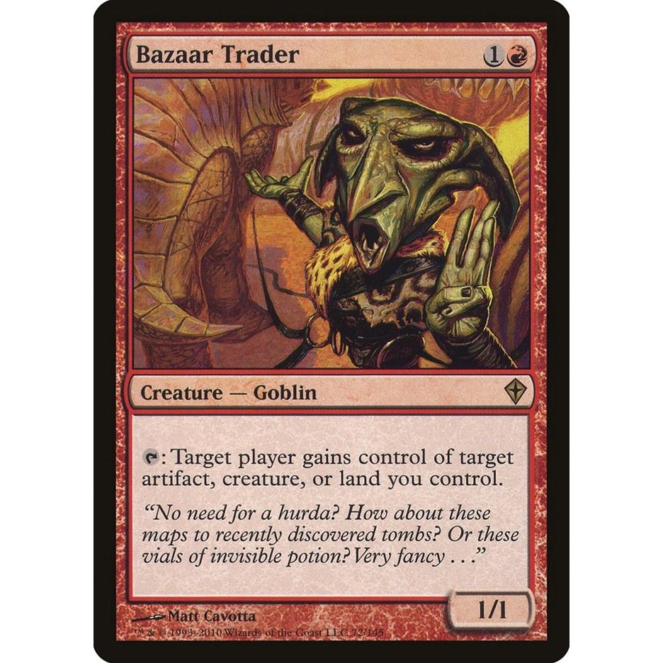 Image for Bazaar Trader (72) (WWK) - Magic: The Gathering