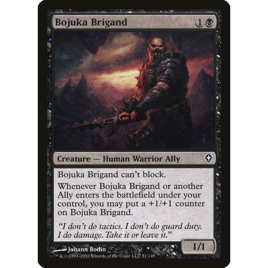 Image for Bojuka Brigand (51) (WWK) - Magic: The Gathering