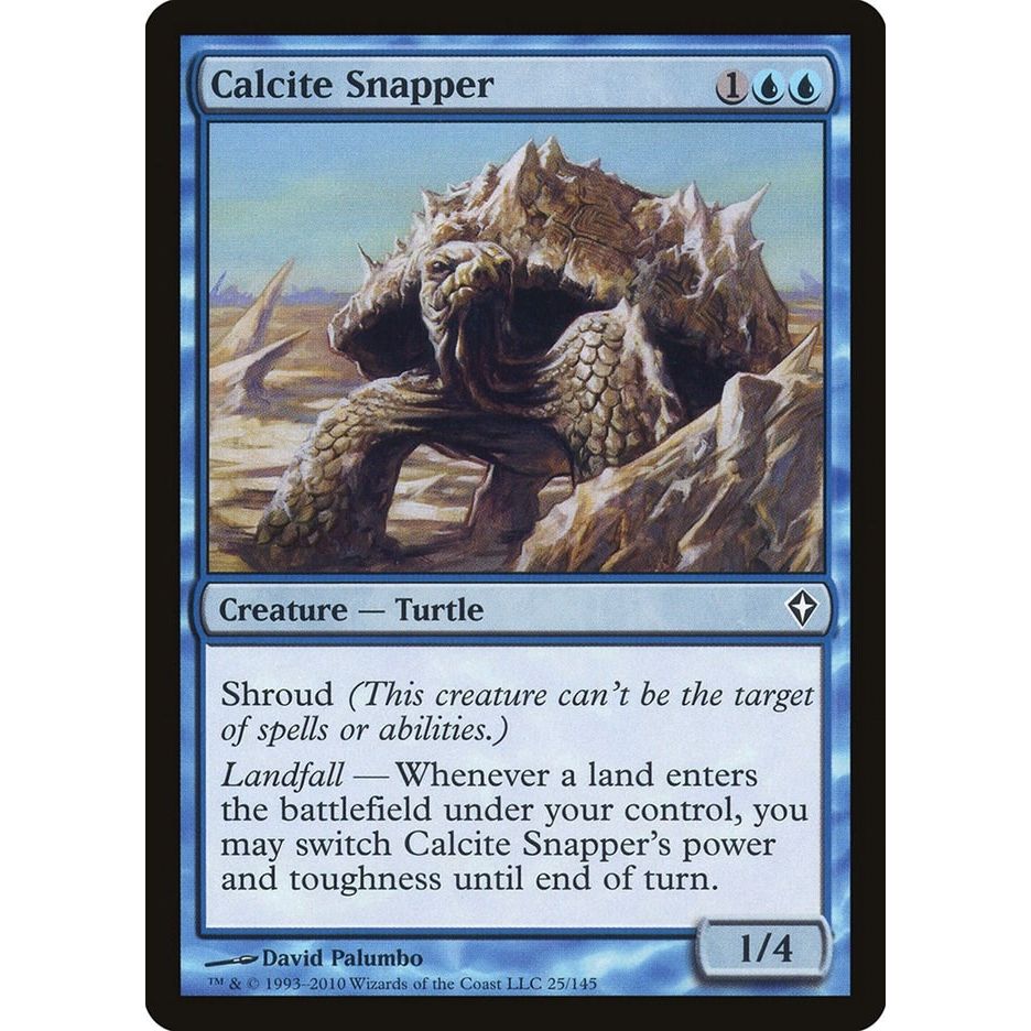Image for Calcite Snapper (25) (WWK) - Magic: The Gathering