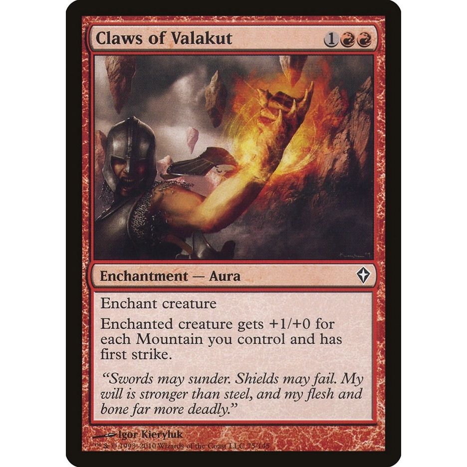 Image for Claws of Valakut (75) (WWK) - Magic: The Gathering
