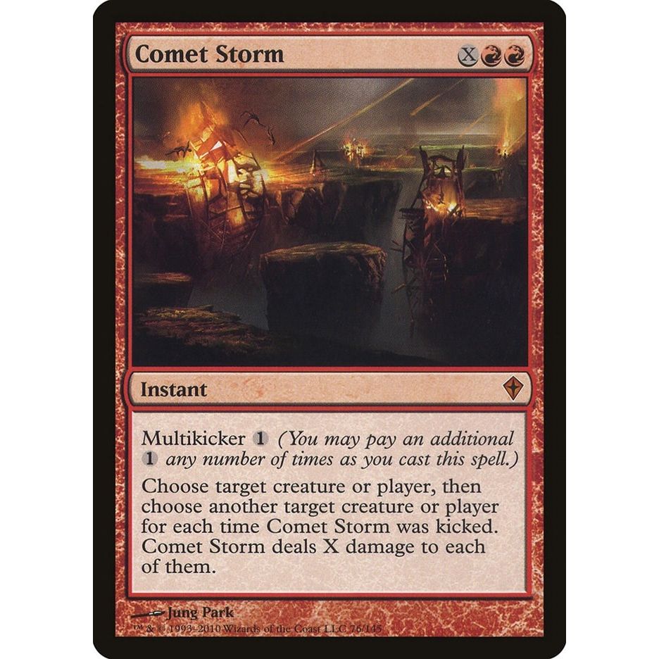 Image for Comet Storm (76) (WWK) - Magic: The Gathering