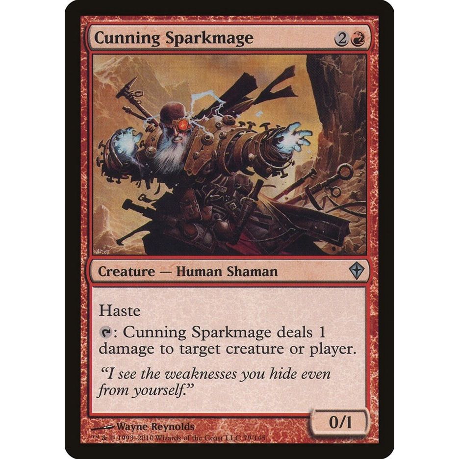 Image for Cunning Sparkmage (79) (WWK) - Magic: The Gathering