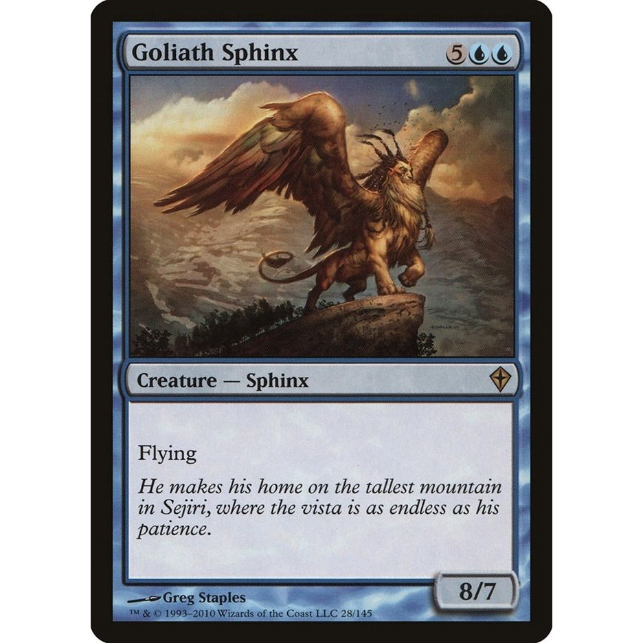 Image for Goliath Sphinx (28) (WWK) - Magic: The Gathering