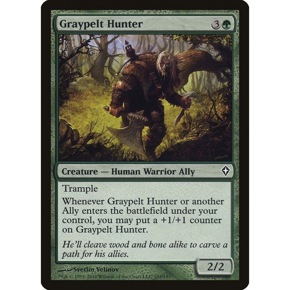 Image for Graypelt Hunter (103) (WWK) - Magic: The Gathering