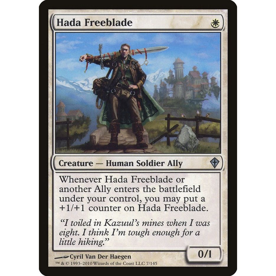 Image for Hada Freeblade (7) (WWK) - Magic: The Gathering