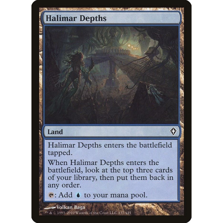 Image for Halimar Depths (137) (WWK) - Magic: The Gathering