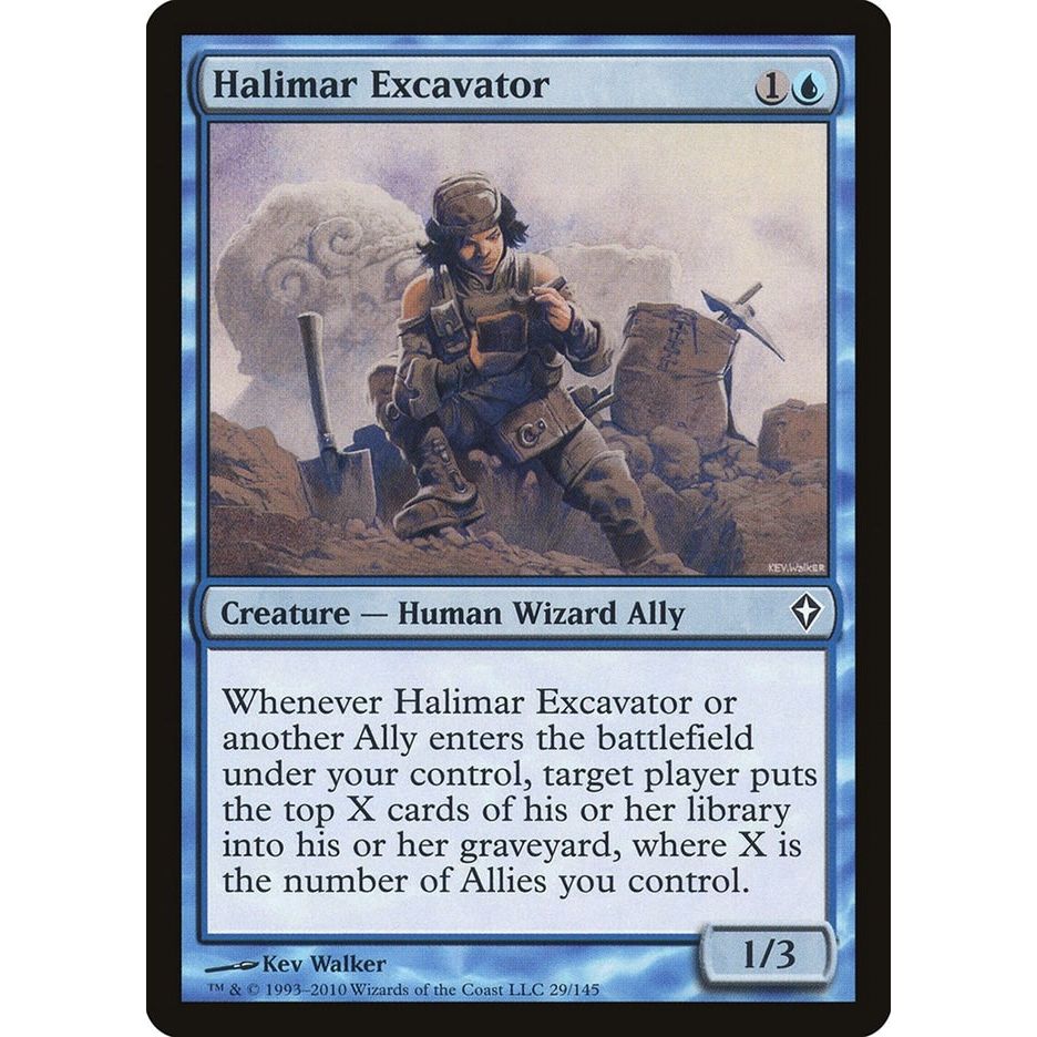 Image for Halimar Excavator (29) (WWK) - Magic: The Gathering
