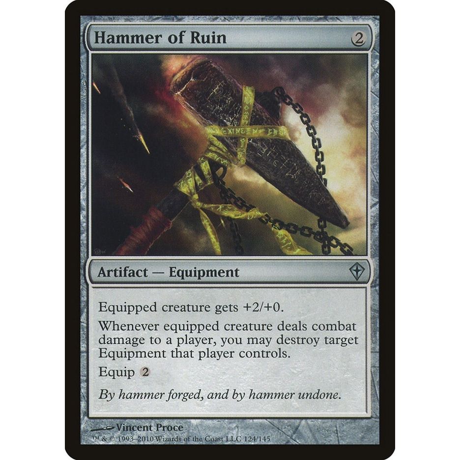Image for Hammer of Ruin (124) (WWK) - Magic: The Gathering