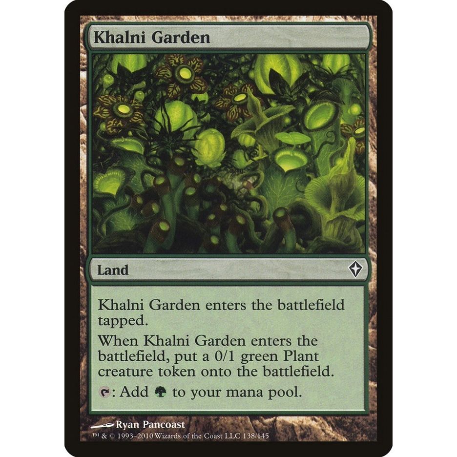 Image for Khalni Garden (138) (WWK) - Magic: The Gathering